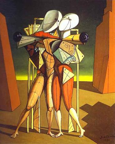 Giorgio de Chirico. Hector and Andromache.